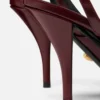 La Medusa Leder-Slingbacks 85 mm