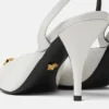 La Medusa Leder-Slingbacks 85 mm
