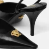 La Medusa Leder-Slingbacks 85 mm