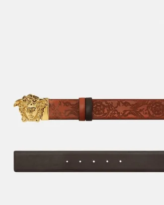 La Medusa Leder-Wendegürtel 4 cm