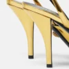 La Medusa Metallic-Slingback-Pumps 85 mm