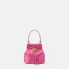 La Medusa Satin Mini-Beuteltasche