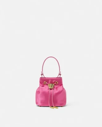 La Medusa Satin Mini-Beuteltasche