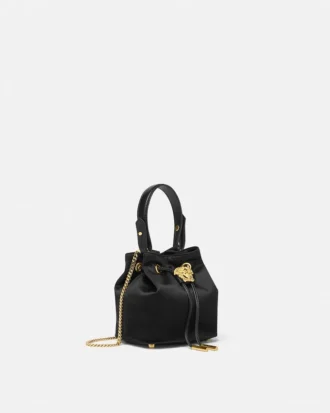 La Medusa Satin Mini-Beuteltasche