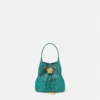 La Medusa verzierte Mini-Beuteltasche aus Satin
