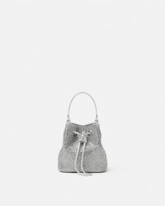 La Medusa verzierte Mini-Beuteltasche aus Satin