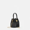 La Medusa verzierte Mini-Beuteltasche aus Satin