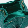 La Medusa verzierte Mini-Beuteltasche aus Satin