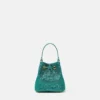 La Medusa verzierte Mini-Beuteltasche aus Satin