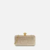 La Medusa verzierte Satin-Clutch