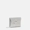 La Medusa verzierte Satin-Clutch