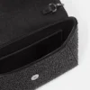 La Medusa verzierte Satin-Clutch
