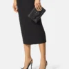 La Medusa verzierte Satin-Clutch