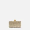 La Medusa verzierte Satin-Clutch