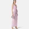 La Medusa verzierte Satin-Minitasche