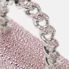 La Medusa verzierte Satin-Minitasche