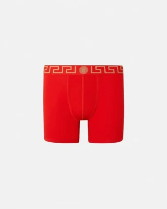 Lange Boxershorts aus Baumwolljersey