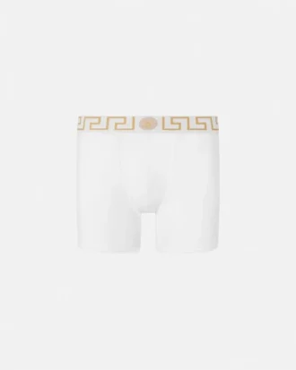 Lange Boxershorts aus Baumwolljersey