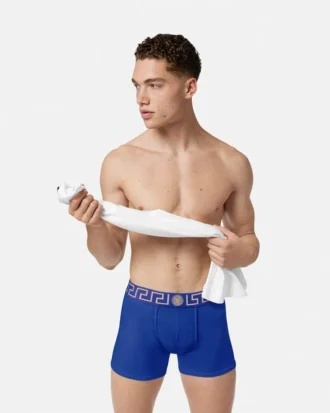 Lange Boxershorts aus Baumwolljersey