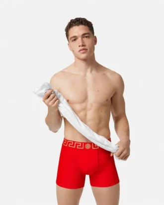 Lange Boxershorts aus Baumwolljersey