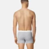 Lange Boxershorts aus Baumwollripp