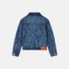 Laser-Denim-Blouson für Kinder
