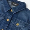Laser-Denim-Blouson für Kinder