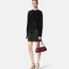 Leder-Minirock