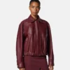Lederblouson
