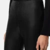 Lederleggings