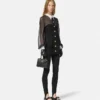 Leggings aus Viskosemischung mit Steg