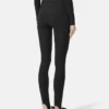 Leggings aus Viskosemischung mit Steg