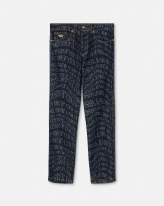 Liquify Logomania Slim-Fit-Jeans