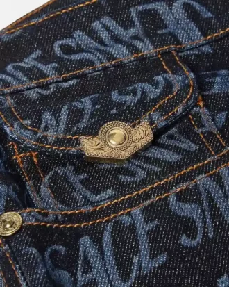 Liquify Logomania Slim-Fit-Jeans