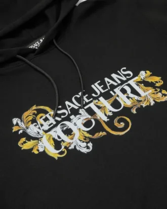 Logo-Hoodie mit normaler Passform