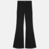 Logo-Hose mit weitem Bein