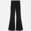 Logo-Hose mit weitem Bein