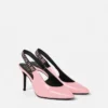Logo Scarlett Lack-Slingback-Pumps