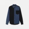 Logo-Shirt mit Farbblock