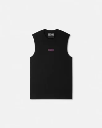 Logo Slim-Fit-Tanktop mit Rippstrick