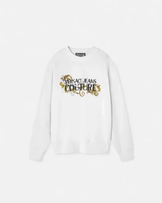 Logo-Sweatshirt mit normaler Passform