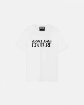 Logo-T-Shirt mit normaler Passform