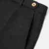 Masculine Shorts aus Gabardine