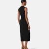 Maxikleid aus Woll-Kaschmir-Strick
