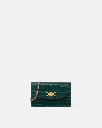 Medusa 95 Clutch mit Krokodilleder-Optik
