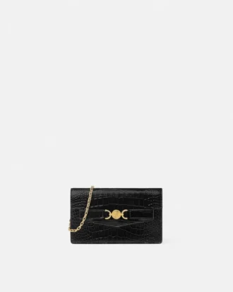 Medusa 95 Clutch mit Krokodilleder-Optik