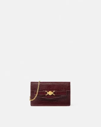 Medusa 95 Clutch mit Krokodilleder-Optik