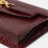 Medusa 95 Clutch mit Krokodilleder-Optik