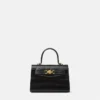 Medusa 95 Kleine Handtasche mit Krokodillederoptik und Tragegriff