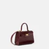 Medusa 95 Kleine Handtasche mit Krokodillederoptik und Tragegriff